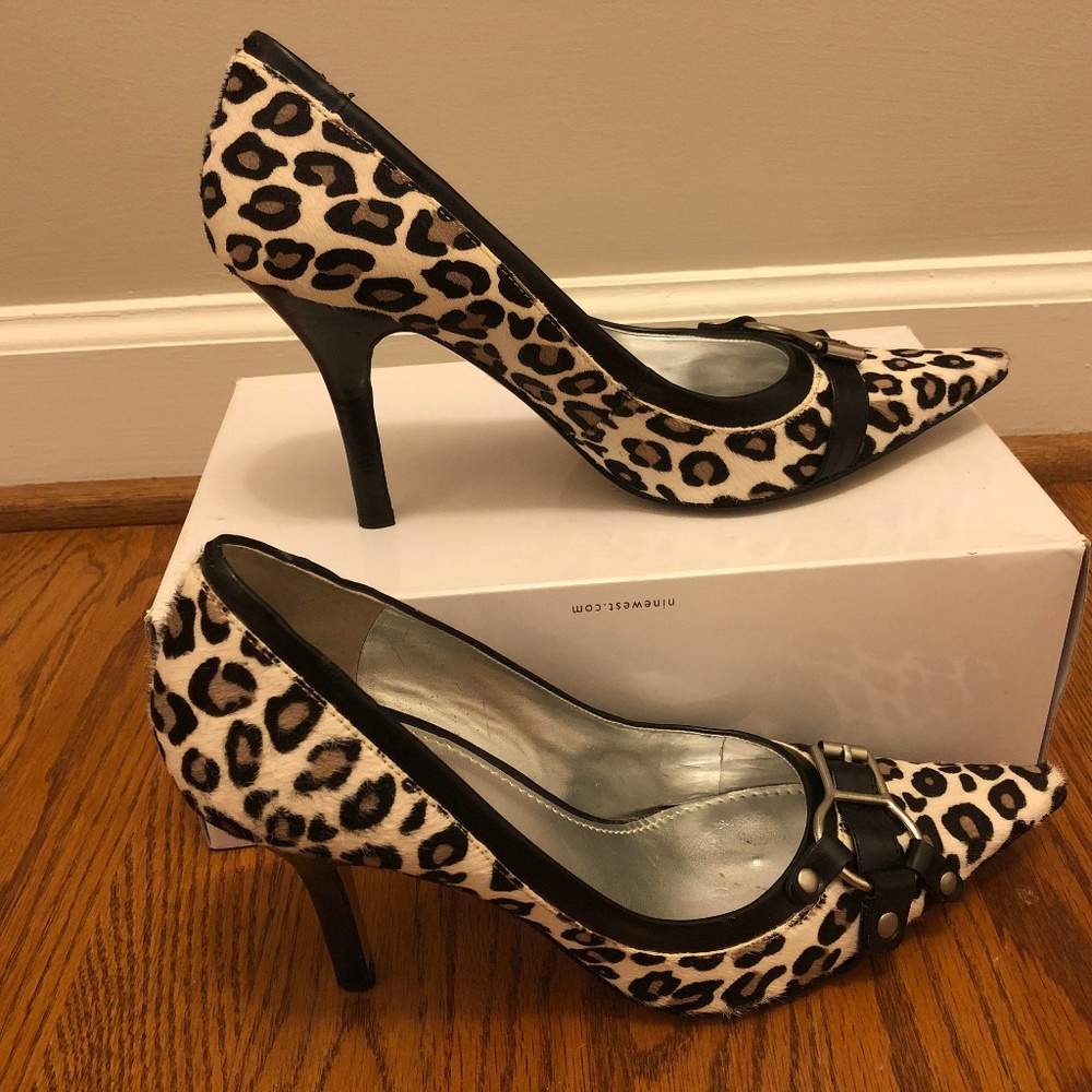 Nine West Animal Print Pumps